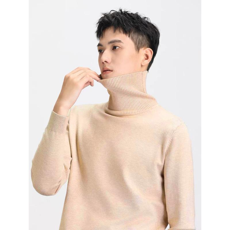 ニット メンズ タートルネック セーター 厚手 ニットシャツ 男性用 トップス プル...