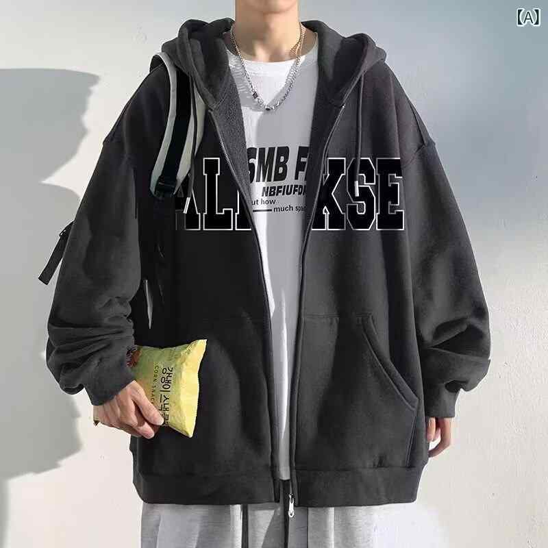 ジャケット メンズ パーカー ジップアップ スウェット 春秋 薄手 10代 20代 普段使...