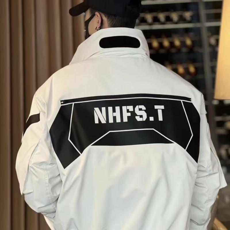 ジャケット 男性用 防寒 防風 コットン 厚手 立襟 コーデュロイ ゆったり 無地 パッチ カジュアルスタ..