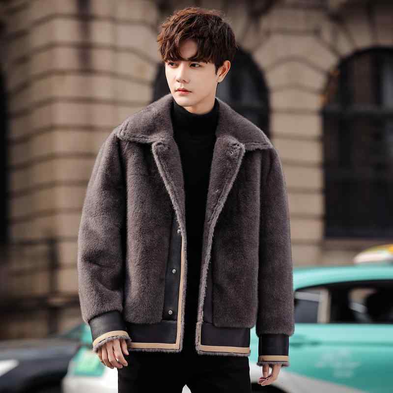 ジャケット メンズ 男性用 ブルゾン 裏起毛 コーデュロイ 秋冬 防寒 普段使い 襟付き 無地 S M L XL 2XL 3XL 4XL