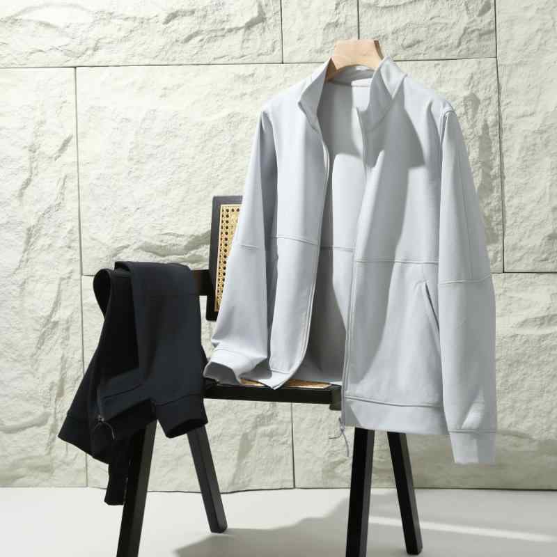 ジャケット 男性用 カジュアルジャケット ライトアウター 耐摩耗 春秋 薄手 立襟 M L XL 2XL 3XL 4XL ..