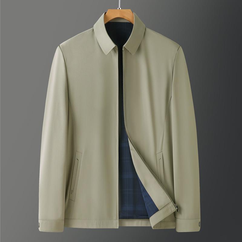 ジャケット 男性用 大きいサイズ ビジネス カジュアル 襟付き 無地 ポリエステル ブラック カーキ 酒 красный ワインレッド ネイビー ブルー