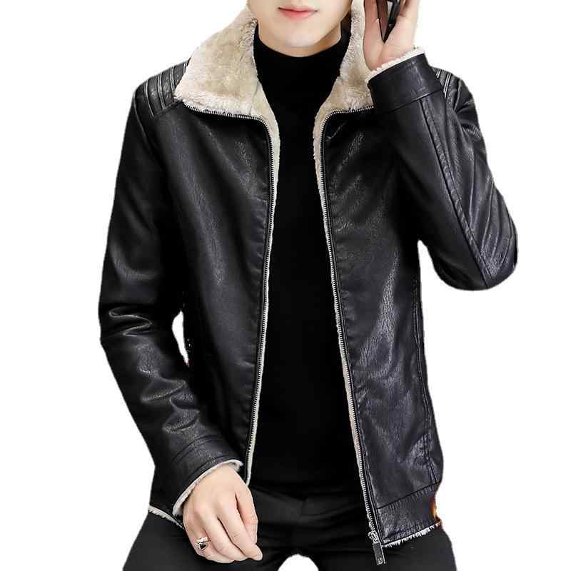 ジャケット メンズ PUレザー 秋冬 裏起毛 防寒 あったか レザージャケット アウター 男性用 ライダースジャケット 合皮 黒