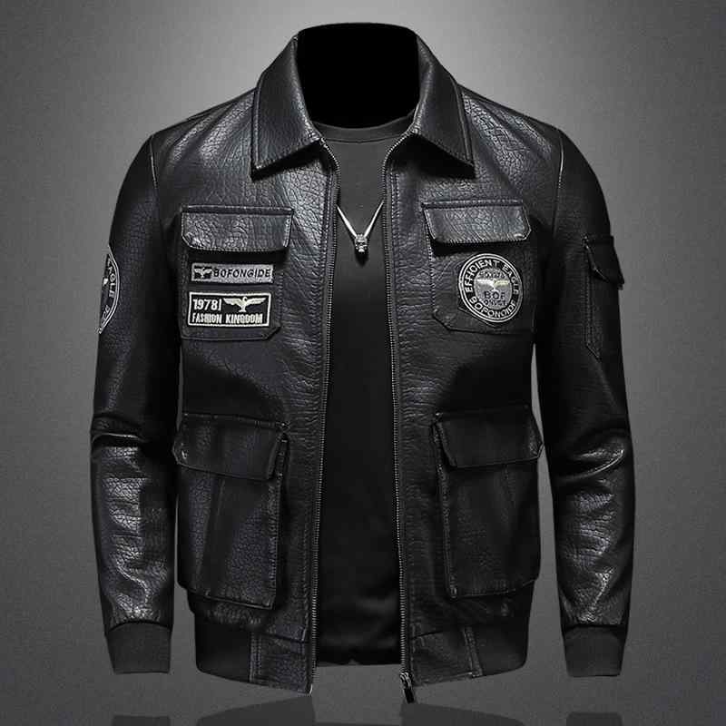 ジャケット メンズ PUレザー レザージャケット ライダースジャケット 裏起毛 スリム 翻領 合皮 黒 ブラック 秋冬 カジュアル 男性用 M L XL 2L 3L 4L 5L