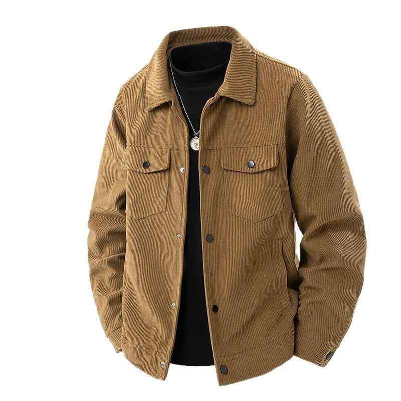 ジャケット メンズ コーデュロイ ブルゾン 男性用 紳士服 トップス アウター 春秋 カジュアル 普段使い..