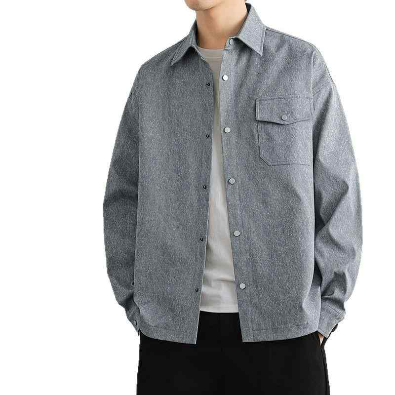 ジャケット メンズ ワークジャケット ブルゾン ジャンパー フライトジャケット 立ち襟 4シーズン 耐摩耗 通気 多ポケット オレンジ グレー 青 ブルーグリーン ブラックグレー ポリエステル M L XL 2XL 3XL