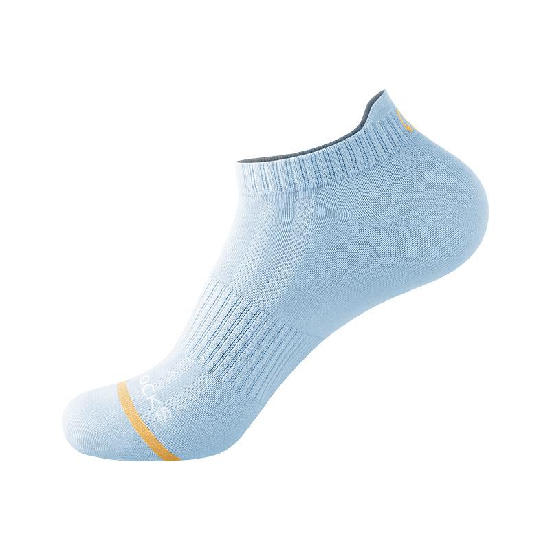 靴下 メンズ 男性用 提げ耳 メッシュ ショートソックス 薄手 綿 6足組 春夏 秋 混色 シンプル 吸汗