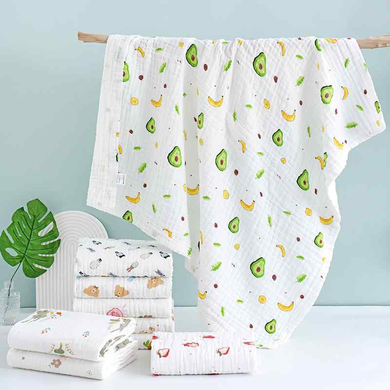 ベビー おくるみ ガーゼケット ブランケット タオルケット 綿 新生児 赤ちゃん 子供用 バスタオル 春夏..