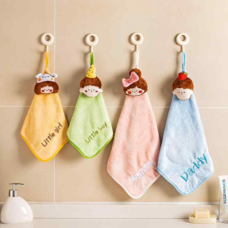 タオル キッズ 子供用 ハンカチ 珊瑚フリース 吸水 速乾 ミニタオル(x48)