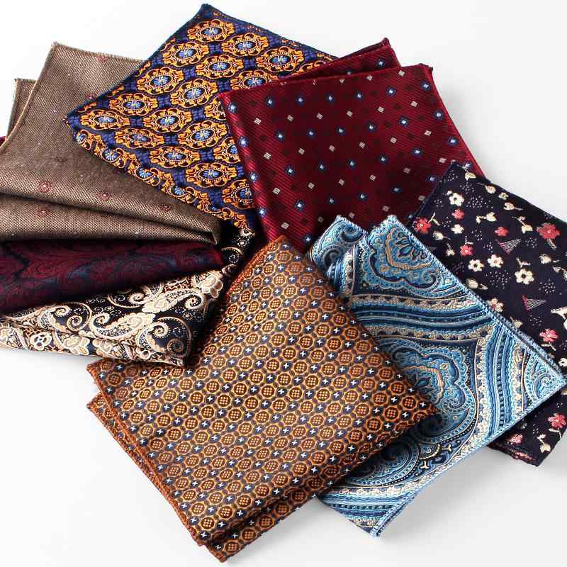 ポケットチーフ 男性用 フォーマル ビジネス ハンカチ ポリエステル 紳士 結婚式 パーティー スーツ 花柄(x2)