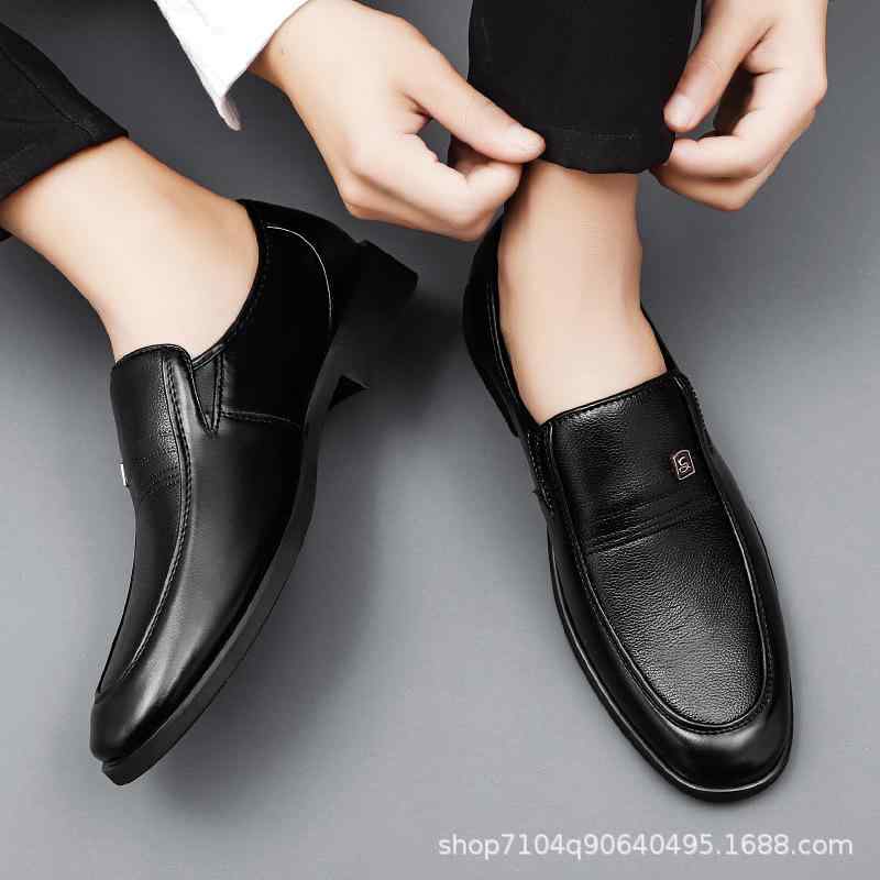 革靴 メンズ 男性用 春 ビジネスシューズ 紳士靴 仕事靴 カジュアルシューズ 紐靴 ローカット ブラック..