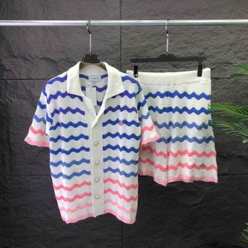 Rakuten - カーディガン メンズ 紳士服 カジュアル 配色 コットンブレンド ニット トップス 夏ニット 春夏 ストリート