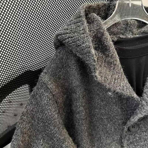 ニットカーディガン メンズ 秋冬 フード付き グレー ゆったり 厚手 長袖 ニットトップス 韓国 男性用 日常着 ニットカーディガン メンズ 秋冬 フード付き グレー ゆったり 厚手 長袖 ニットトップス 韓国 男性用 日常着