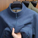 グラフェンの フリースの 男性の ガウン 秋冬 新型の ガウン 保温の スタンドカラーの 色の コートの 男性の 卸売り