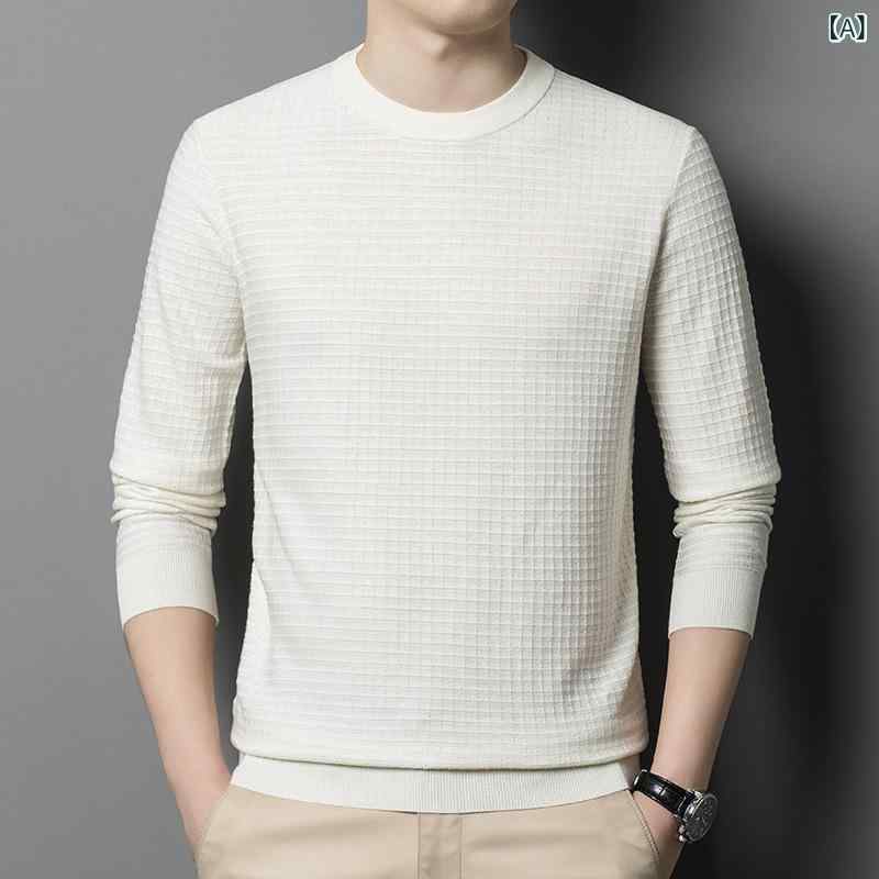 薄手 長袖 ニット 春秋新 商品中 カジュアル 丸 首 セーター ゆるい 底 シャツ 男ソースカテゴリ: 現物マテリアル機能: 通気性,堅牢度が高さ貨物番号: FC-WF2602デザイン: ヘッドセットプレートタイプ: ゆったり型襟タイプ: ラウンドネック袖の長さ: 長袖厚さが薄い: 薄いタイプスタイル: 基礎大衆デザインの詳細: リブ生地ゴールドラッシュのカテゴリ: 都市(24 ~ 35歳)在庫ですか: はい在庫タイプ: 全体人ごみに合っている: 発売季節: 春生地名: 化学繊維系混紡メイン生地成分: 粘着繊維メイン生地成分の含有量: 31.8適用シーン: レジャー季節にぴったり: 春と秋適用グループ: カラー: ホワイト,麻の灰,濃い灰,亜光蘭,グリーン,中蘭クリップ花,ナツメレッド,宝石緑,黒サイズ: M/105,L/110,Xl/115,Xxxl/120,3xl/125,4xl/130クラフト: ジャカードクロスボーダー輸出専用供給源ですか: いいえデザインのソース: いいえ品質検査報告の有無: はい適用年齢層: 成人適用性別: 男製品カテゴリ: カットソー材質: ウール4.3% 绢糸4.5% アクリル29.2% ナイロン30.2% ビスコース31.8%