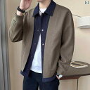 コート 男 春秋 潮 牌 2025 新型 修身短 金は カウボーイの 偽の 上着の ごろつきの かっこいい ジャケット 男 つなぎ合わせます