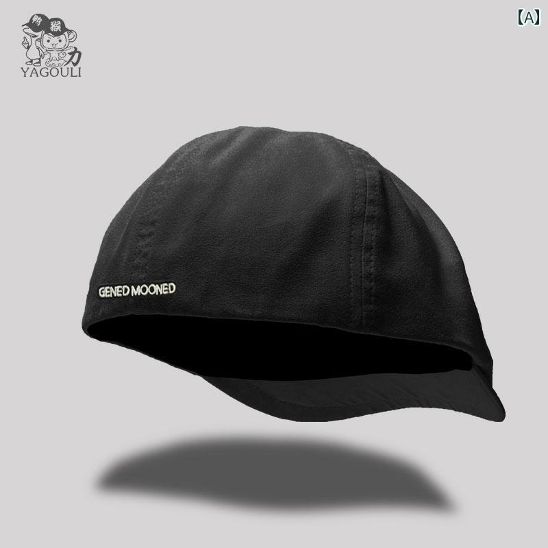 帽子 リバース ウェア ベレー帽 ストリートの メンズの大きいサイズ ピーク キャップ 八角形の レトロ ..