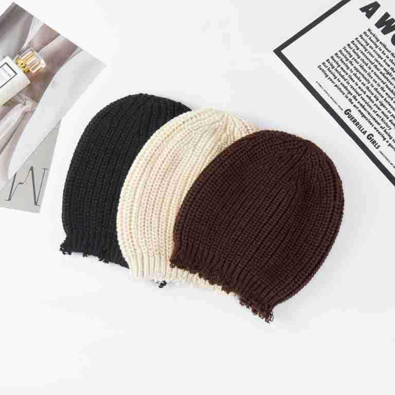 ニット帽 メンズ ニットキャップ ビーニー ウール 瓜皮帽 スキー スノボ 帽子 防寒 保温 無地 秋冬 レ..