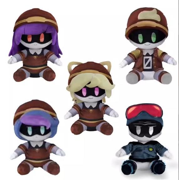 ぬいぐるみ 人形 ドローン 無機 убийство drone убийство плюшевый 赤 緑 青 紫 白 黒 PP綿 短毛 かわ..