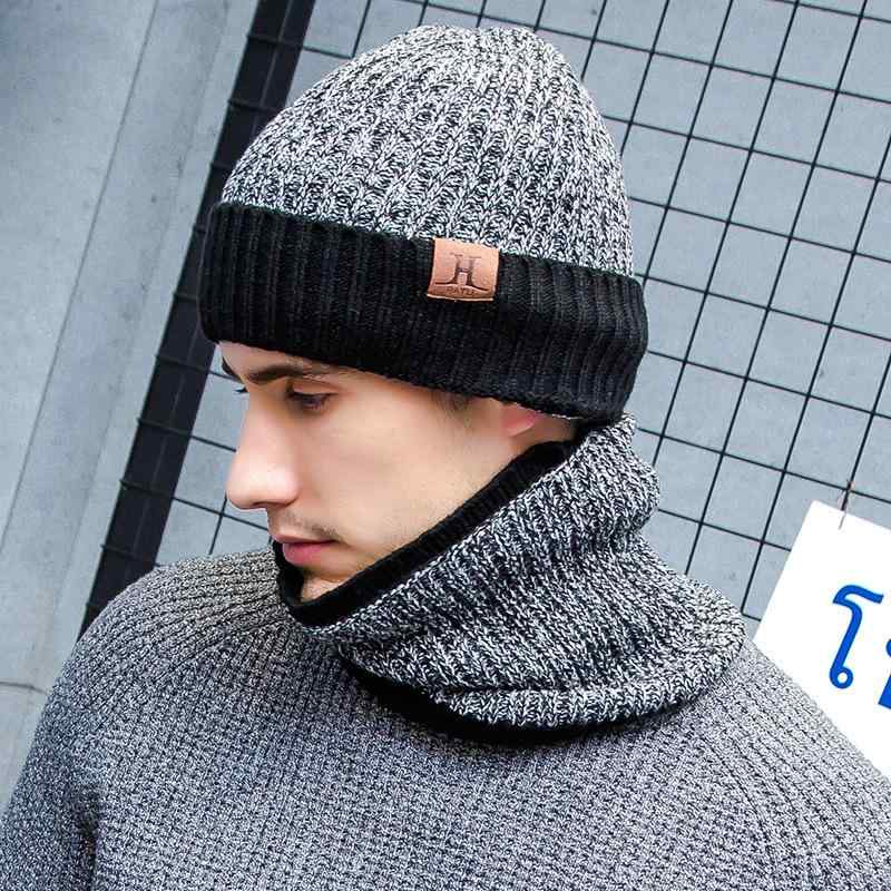 ニット帽子 メンズ レディース 防寒 秋冬 耳当て付き ネックウォーマー 手袋 3点セット ブラック グレ..