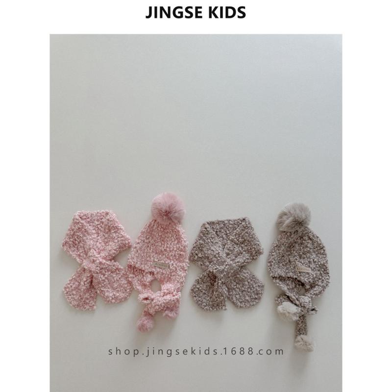 ニット帽 キッズ ベビー 秋冬用 羊羔ウール 防寒 保温 ネックウォーマー セット 雪柄 スノー あったか 耳あて付き 帽子 ベージュ ピン..