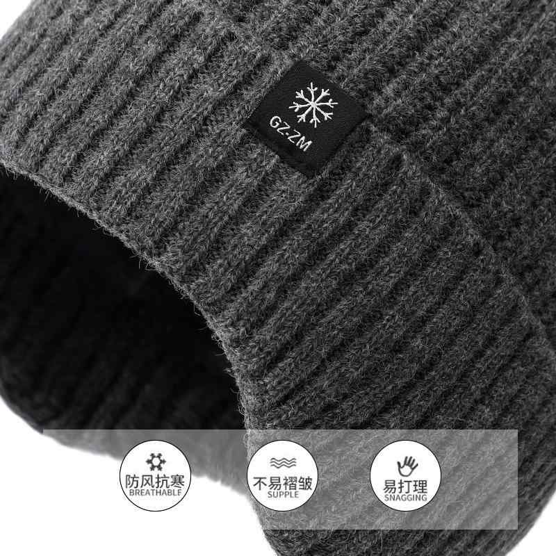 帽子 レディース メンズ 高齢者用 ニット帽 秋冬 防寒 暖かい 裏起毛 ネックウォーマー付き