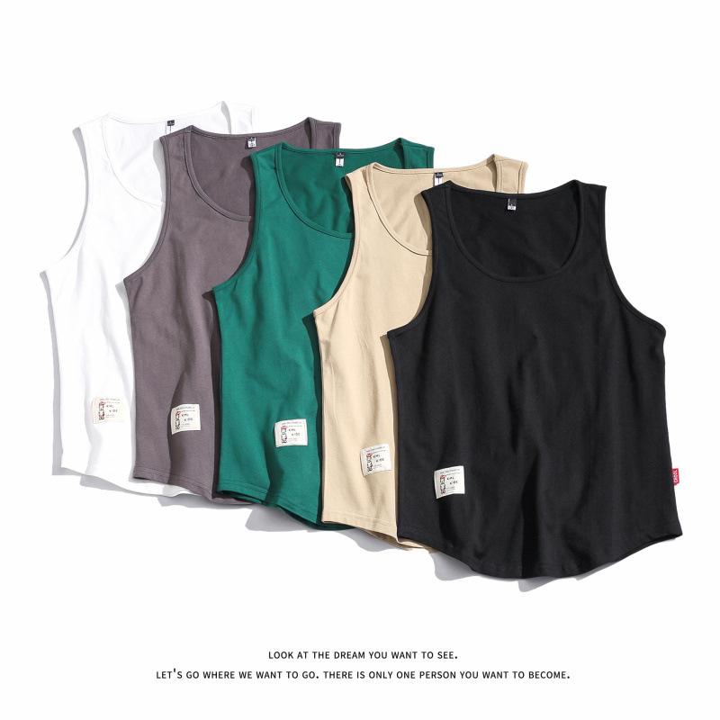 Knit Sweater - タンクトップ メンズ 男性用 麻混 ストライプ柄 ノースリーブ トップス 運動 部屋着 ルームウェア カジュアル スポーティ 春夏 ブラック ホワイト ベージュ グレー グリーン