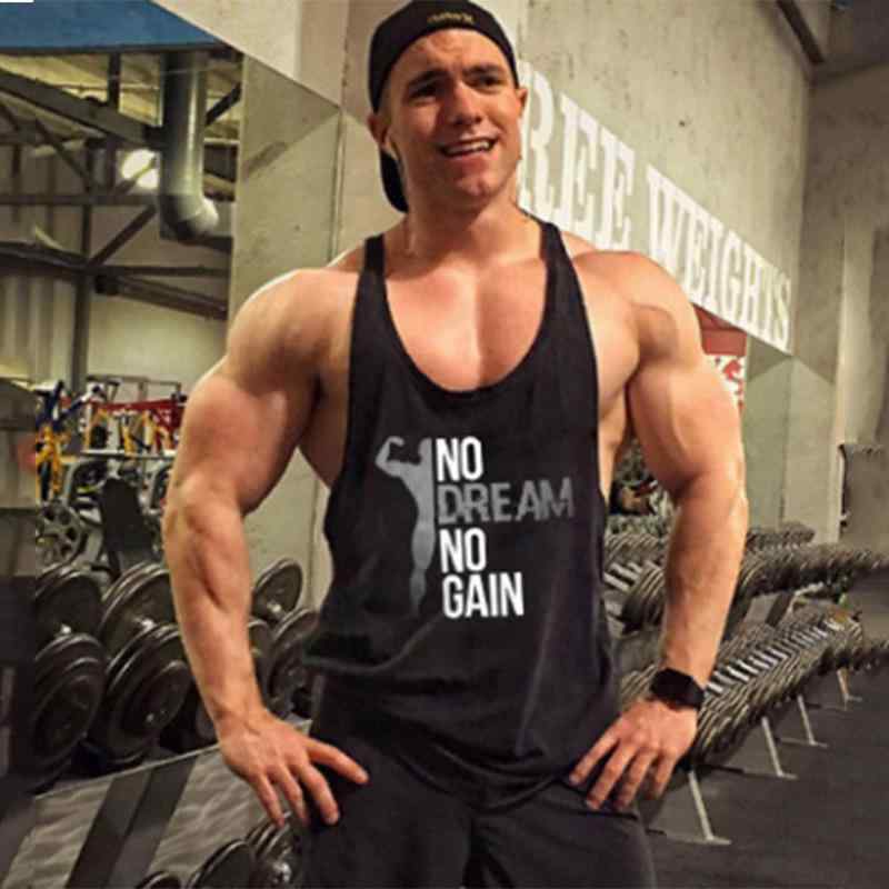 Other - タンクトップ メンズ トレーニングウェア 吸汗 スポーツウェア ノースリーブ Tシャツ コットン ゆったり ランニング フィットネス ジム 筋トレ 春夏秋冬