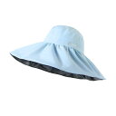 麦わら帽子 レディース UVカット つば広 ハット 漁夫帽 帽子 日焼け防止 紫外線対策 接触冷感 通気性 折りたたみ ブラック 春夏