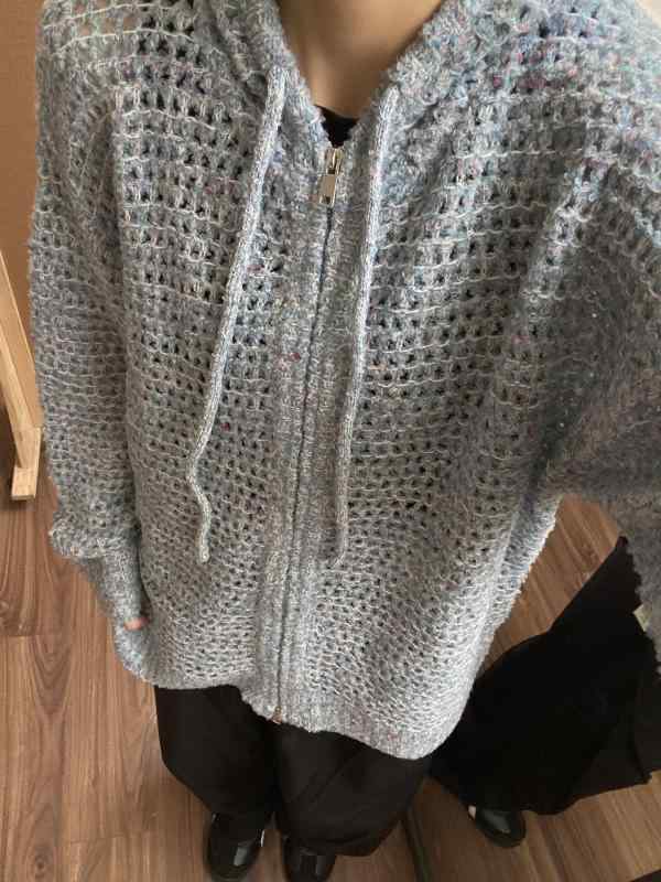 ニット メンズ パーカー 春秋 ニットカーディガン ゆったり おしゃれ トップス 長袖 ポリエステル ブルー 青 ピンク 普段使い デイリー・カテゴリ: ニットカーディガン・スタイル: ストリート系・タイプ: プルオーバー・ネックライン: フード付き・袖丈: 長袖・・対象年齢: ティーンエイジャー.大人・対象: メンズ・カラー: ピンク.ブルー・サイズ: M.L.XL.XXL・素材: 化学繊維混紡.ポリエステル