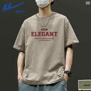 戦士 アメリカン レトロ ヘビー ルーズ 半袖 Tシャツ メンズカジュアル メンズ ハーフスリーブ トップス ラウンドネックオシャレ