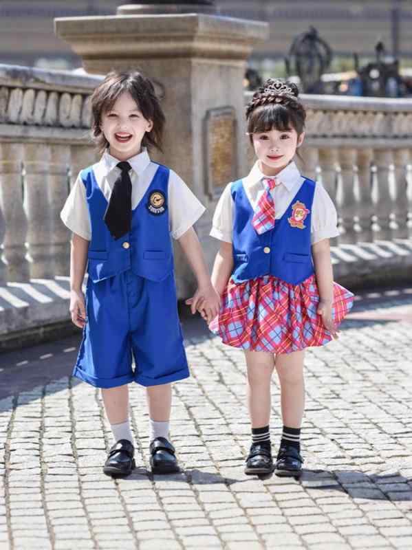 セットアップ キッズ 子供服 JK制服 フォーマル スーツ 男の子 女の子 春秋 格子柄 スカート 学院風 ナイロン 綿 100 110 120 130 140 150cm