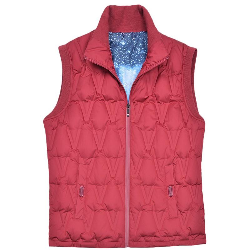 ダウンベスト メンズ 男性用 シニア 立ち襟 あったか インナーベスト 大きいサイズ ゆったり 紳士服 敬老の日 冬 防寒着 部屋着 普段使い