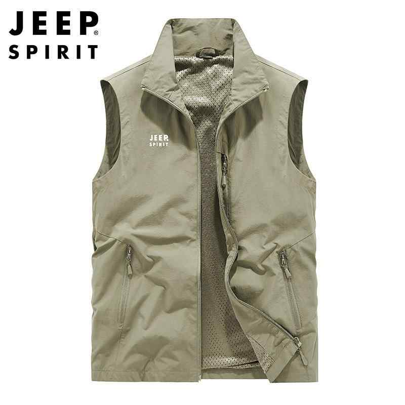 ベスト メンズ 男性用 アウトドア 登山 スポーツ カジュアル 無地 ジップアップ スタンドカラー ゆったりサイズ ワークベスト ブラック カーキ ネイビー ナイロン ポリエステル 秋冬