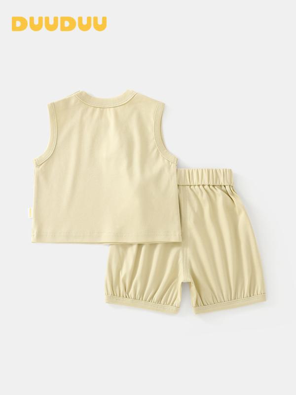 子供服 ベビー キッズ 男の子 セットアップ 夏用 薄手 ノースリーブ 短パン 上下セット 綿 かわいい カートゥーン柄 73CM 80cm 90cm 100cm 110cm 120cm・カテゴリ: 子供用セットアップ・スタイル: ・対象: 男女兼用・セット内容: トップス.パンツ・袖丈: ノースリーブ・パンツ丈: ショートパンツ・素材: 綿・厚さ: 薄手・柄: мультяшный・画像: 実写・要素: スポーツ.セットアップ.かわいい・生地: 綿・レベル: A・開閉: プルオーバー・カラー: イエロー・対象年齢: 1～3歳・対象身長: 73cm.80cm.90cm.100cm.110cm.120cm