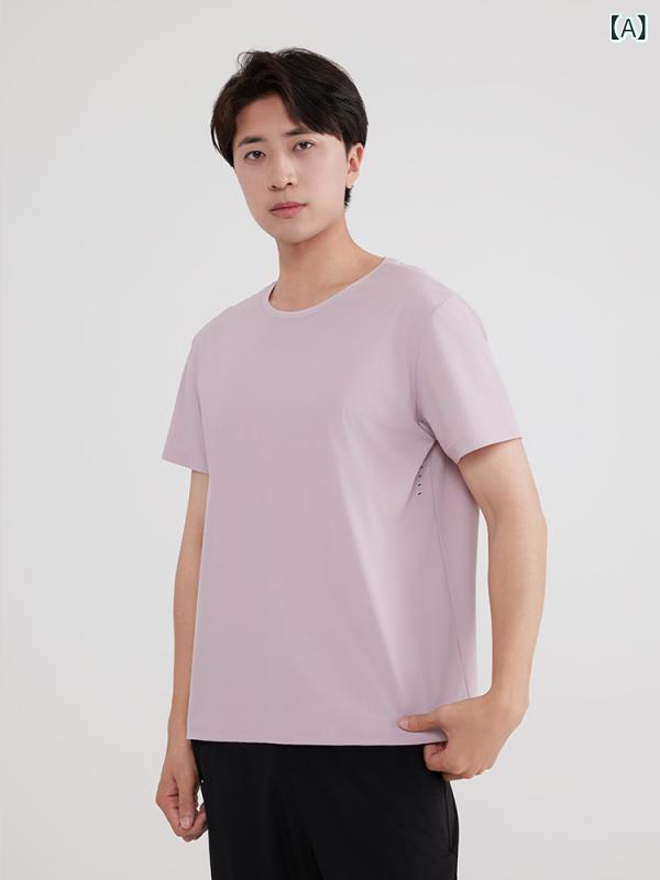Tシャツ レディース メンズ 男女兼用 春夏 接触冷感 スポーツ トレーニング ランニ...