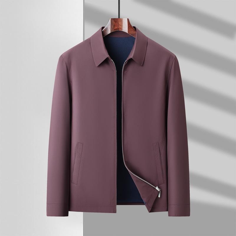 ジャケット 男性用 紳士 アウター 春秋 薄手 防風 通気性 ポリエステル 普段使い ビジネス 30841・素材機能: 透湿.防風.高耐変色・カテゴリ: ジャケット・スタイル: ビジネス・対象: 35歳以上・襟の形: 襟付き・フィット: ぴったり・フロント: ジッパー・フード: なし・・柄: -・対象: ミドルエイジ・生地: 化学繊維混紡・メイン素材: ポリエステル・裏地: ポリエステル・シーン: デイリー・ディテール: ジッパー装飾・裾: ストレート・加工: 防しわ加工・着丈: 標準・ポケット: サイドシームポケット・着こなし: アウター・袖丈: 長袖・袖のタイプ: レギュラー・カラー: ブラック.レッド.カーキ.ネイビー・サイズ: 170.175.180.185.190.195・対象性別: 男性・対象年齢: 大人