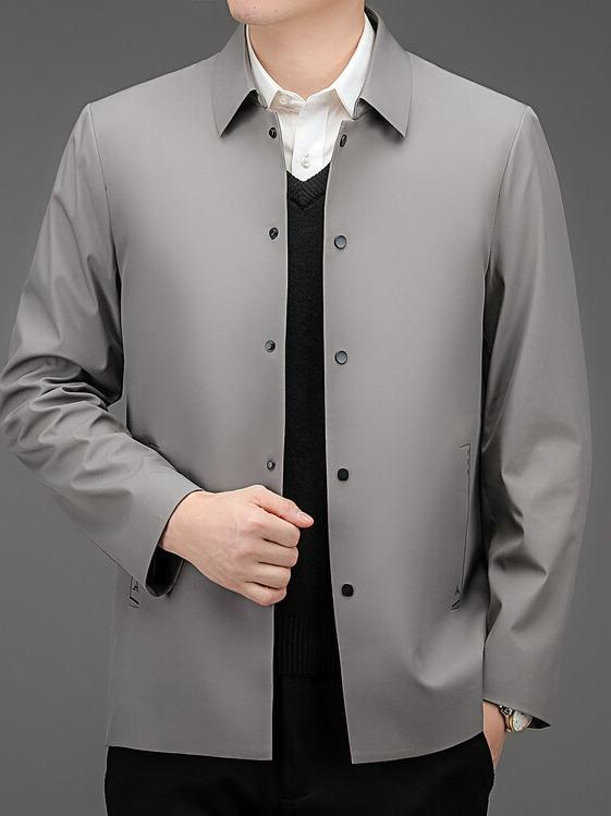 ジャケット メンズ テーラードカラージャケット 無地 薄手 ポリエステル 秋 ビジネス カジュアル 普段使い カーキ ネイビー・素材: 化学繊維混紡.ポリエステル50%・カテゴリ: ジャケット・スタイル: ビジネス・対象: 24-35歳・襟の形: 襟付き・フィット: レギュラー・フロント: シングルブレスト・フード: なし・厚さ: 薄手・柄: 無地・袖丈: 長袖・カラー: カーキ.ネイビー・サイズ: 170.175.180.185.195・袖のタイプ: レギュラー・シーン: カジュアル・ディテール: マルチポケット・裾の形状: ストレート・着丈: 標準・ポケット: サイドシームポケット・着方: アウター