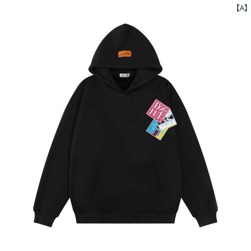 パーカー メンズ 秋冬 裏起毛 スウェット プルオーバー 刺繡 フード付き トレーナー トップス 10代 20代 普段使い ルームウェア ブラック グレー ホワイト ブルー