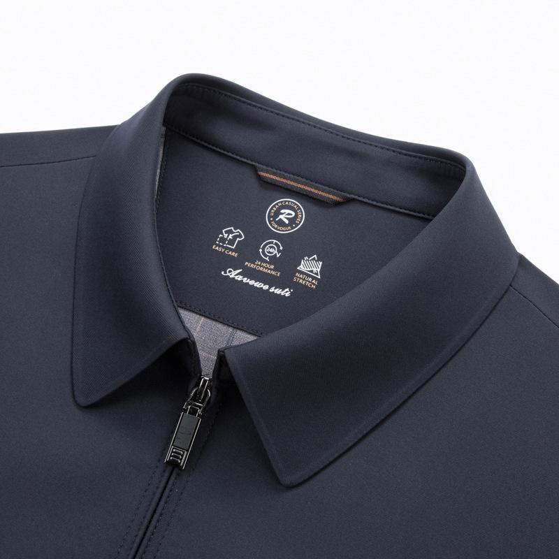 ジャケット 男性用 紳士服 春秋 アウター ビジネス カジュアル 40代 50代 60代 向け ポリエステル 翻領 無地 ゆったりシルエット 普段使い 通勤 藏青 カーキ・商品カテゴリ: ジャケット・スタイル: 軽ビジネス・対象年齢: 24...