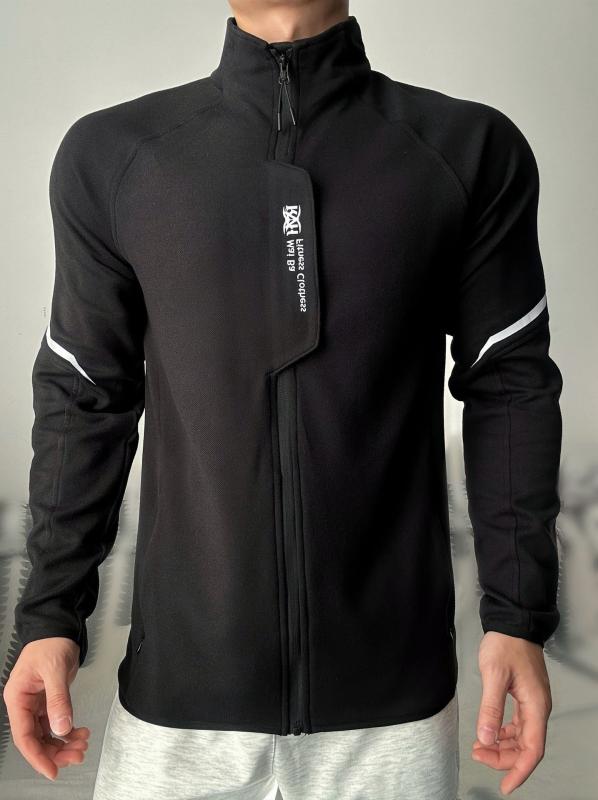 ジャケット メンズ 男性用 秋冬 立襟 ジャージ トレーニング ウェア スポーツ ランニング フルジップ ..