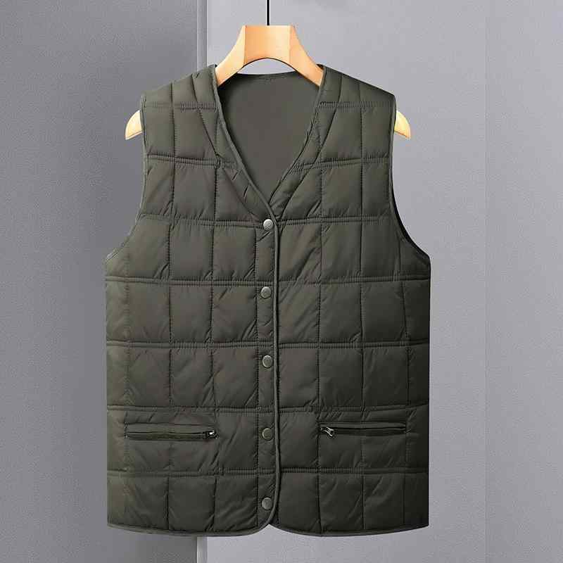 ベスト 男性用 Vネック 裏起毛 防寒 あったか インナーベスト チョッキ 敬老の日 プレゼント 普段使い(x2)