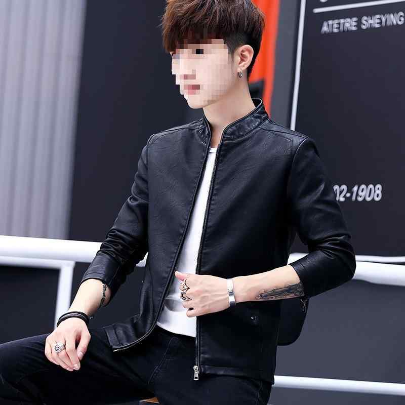 ジャケット 男性用 ブルゾン PUレザー 春秋冬 ビジネス 紳士 スタンドカラー ゆったり ブラック 酒 red ブラウン M L XL 2XL 3XL 4XL 5XL 6XL