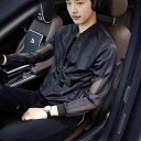 日焼け防止 メンズ アウター 薄手 通気性 メッシュ ポリエステル パーカー 接触冷感 ラッシュガード 黒 白 青