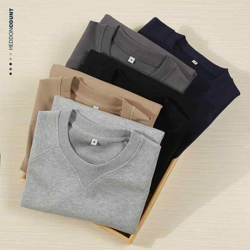 スウェット メンズ 男性用 トップス トレーナー コットン混紡 ジャージ カットソー プルオーバー 丸首 ..