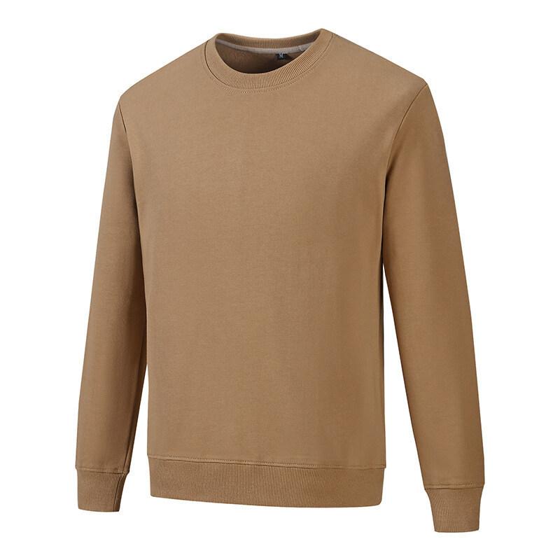 Wear - スウェット メンズ 男性用 コットン 綿 クルーネック プルオーバー 秋冬 厚手 ビッグシルエット オーバーサイズ ゆったり 無地 カジュアル 普段使い 韓国 軍緑 カーキ ブラック 黒 グレー グレー ブルー