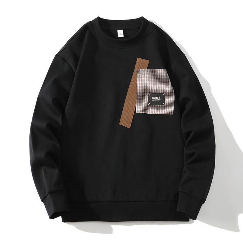 パーカー メンズ 男性用 裏起毛 プルオーバー ゆったり 普段使い スポーツミックス スタイル 秋冬 ポリエステル ホワイト グレー ブラック