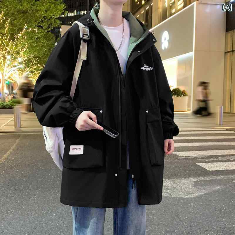 大きいサイズメンズジャケット 春秋 ゆったり カジュアル ベルベット 暖かい ジャケット プラス 太っ ちょ 太 ミドル丈 ウィンドブレーカー