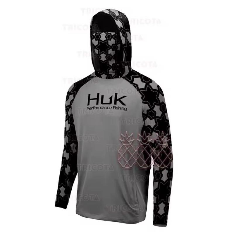 シャツ メンズ 釣り用シャツ 長袖 UVカット 吸湿速乾 接触冷感 釣りウェア アウトドア(x2)