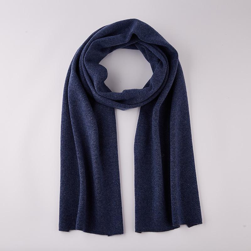 マフラー メンズ 男性用 ウール 秋冬 防寒 あったか 韓国 シンプル 無地 ストール 紳士 誕生日 プレゼ..